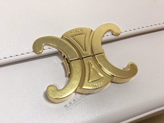 Celine專櫃2022新款Triomphe Shoulder Bag 194143 賽琳最新款凱旋門腋下包 sldj2410